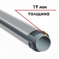 Трубка K-FLEX 19x108-1 ST IC CLAD SR
